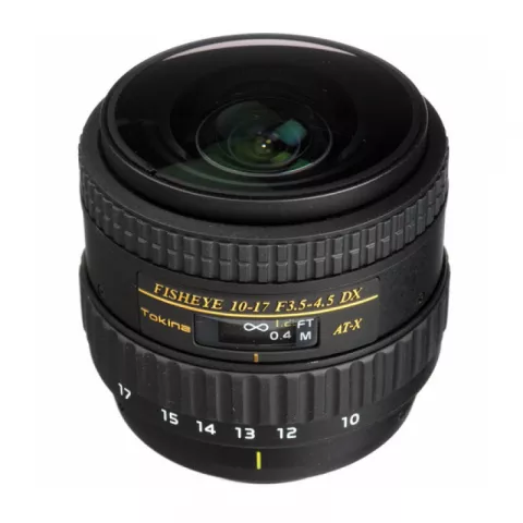 Объектив Tokina AT-X 10-17mm f/3.5-4.5 (AT-X 107) AF DX NH Fisheye Nikon F