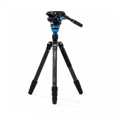 Benro C3883TS6PRO Travel штатив с видео головой серии Aero 3/4 секционный/трансформер/карбоновый