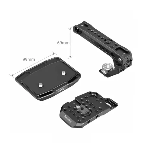 SmallRig 3190 Комплект для цифровой камеры Canon C70, верхняя ручка и площадки для аксессуаров