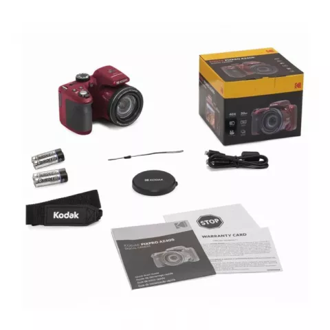 Цифровая фотокамера KODAK AZ405 Red