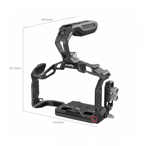 SmallRig 3891 Комплект для камеры EOS R5C “Black Mamba“ клетка, фиксатор кабеля и верхняя ручка