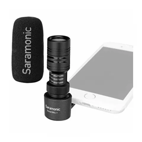 Микрофон Saramonic SmartMic+ для смартфонов (вход 3,5 мм)