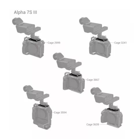 SmallRig MD4019 Адаптер для установки ручки Sony FX3 XLR