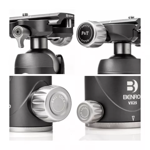 Benro FBAT24C+VX25 штатив с шаровой головой серии 2/4 секционный/трансформер/карбоновый