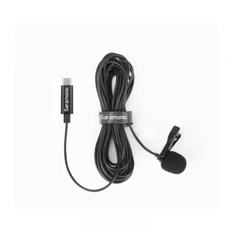 Петличный микрофон с кабелем 6м Saramonic LavMicro U3B, разъем Type-C