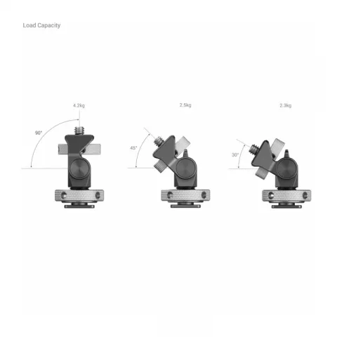 SmallRig 2905B Поворотный держатель монитора Swivel / Tilt Adjustable Monitor Mount with Cold Shoe