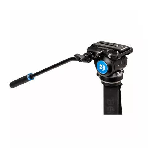 Benro A48FDS4PRO видеомонопод с головой серии 4/4 секционный/зажимы - клипсы/алюминиевый