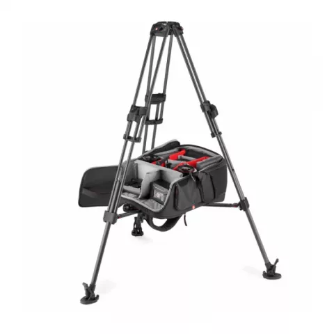 Видеоштатив Manfrotto MVK526TWINFC (штатив MVTTWINFC + голова 526) карбоновый