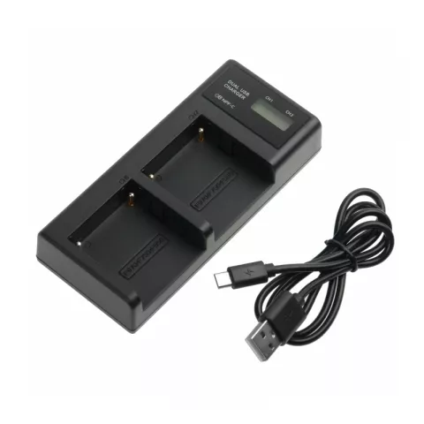 Зарядное устройство GreenBean DualCharger NPF-C для Np-F970
