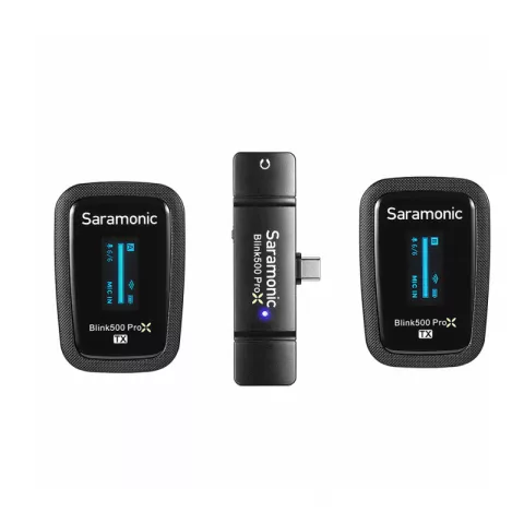 Saramonic Blink500 ProX B6 (TX+TX+RXUC) Радиосистема 2,4Ггц приемник + 2 передатчика, Type-C