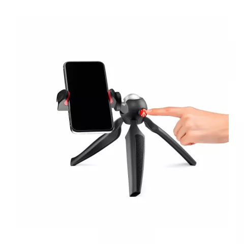 Штатив настольный Manfrotto MTPIXIPLUS-GY Pixi Plus с головкой (серый)