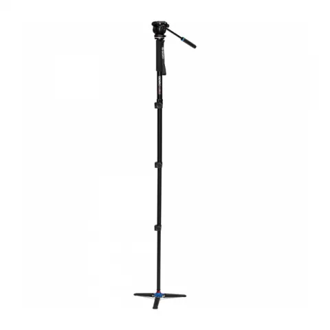 Benro A38FDS2PRO видеомонопод с головой серии 3/4 секционный/зажимы - клипсы/алюминиевый