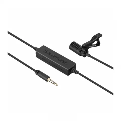 Микрофон петличный Saramonic LavMicro-S, стерео, с кабелем 5м, миниджек