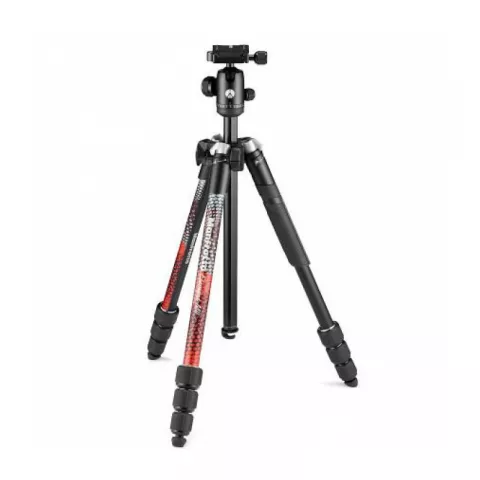 Штатив с головой красный Manfrotto MKELMII4RD-BH Element MII Aluminium