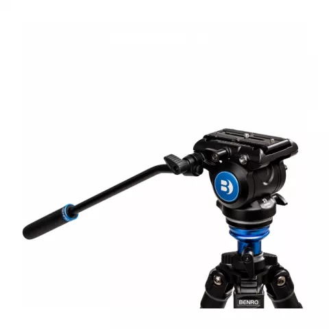 Benro A2573FS4PRO штатив с видеоголовой серии 2/3 секциионный/зажим - клипсы/алюминий