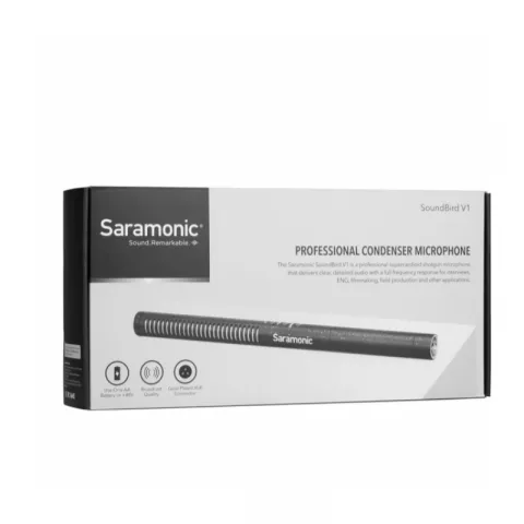 Профессиональный направленный микрофон-пушка Saramonic Sound Bird V1 с XLR