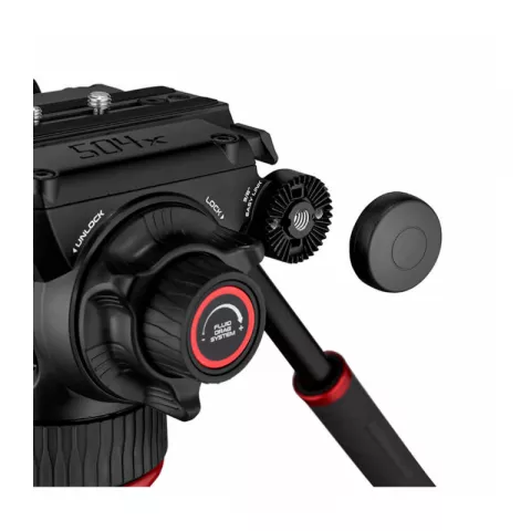 Штативная видеоголова с плоским основанием, Fluid Manfrotto MVH504XAH