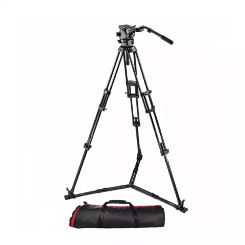 Штатив Manfrotto 526,545GBK с видеоголовкой для видеокамеры