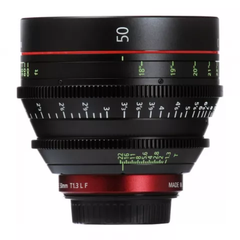 Объектив Canon CN-E50мм T1.3 L F для съемки видео