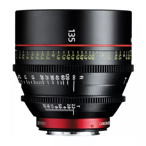 Объектив Canon CN-E135мм T2.2 L F с фиксированным фокусным расстоянием