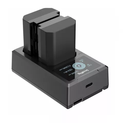 SmallRig 3824 Зарядное устройство с двумя литий-ионными аккумуляторами NP-FZ100