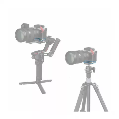 SmallRig 4439 Площадка для аксессуаров Bottom Mount Plate (серебряная) для камеры A7C II / A7CR