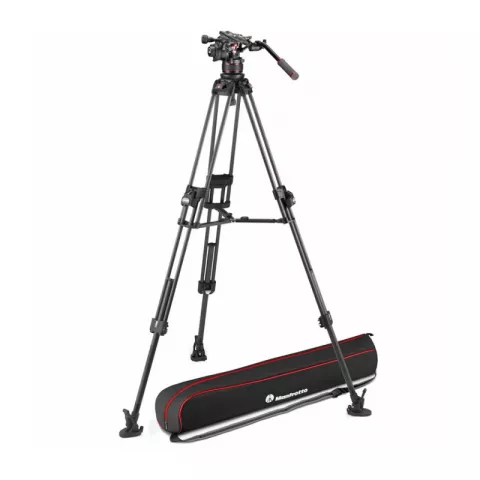 Видеоштатив Manfrotto MVK612TWINFC (штатив MVTTWINFC + голова MVH612AH) карбоновый
