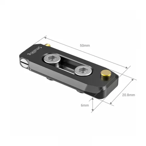 Адаптер для дополнительного оборудования SmallRig BUN2468B Low-profile NATO Rail 50 mm