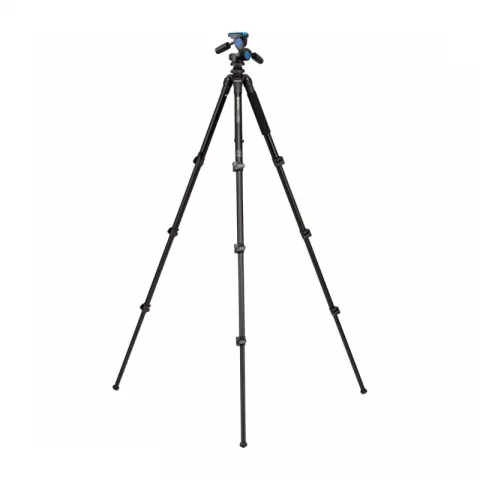 Benro TAD28AHD2A штатив Adventure c 3D головой/алюминиевый с клипсами