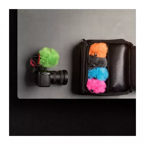 Rode WS9-O оранжевая меховая ветрозащита для микрофонов VideoMicro и VideoMic Me