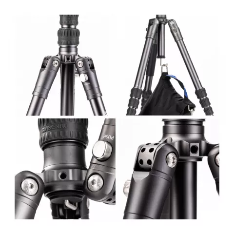 Benro FBAT15A+VX20 штатив с шаровой головой серии 1/5 секционный/трансформер/алюминиевый