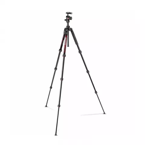 Штатив Manfrotto MKBFRTA4RD-BH Befree Advanced Travel Twist и шаровая головка для фотокамеры (красный)