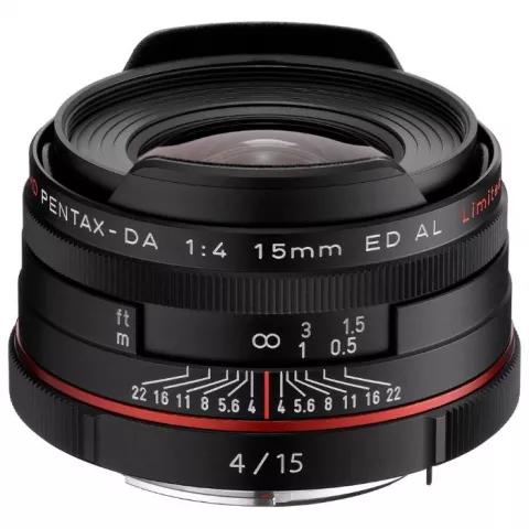 Объектив Pentax DA 15mm f/4 Limited HD