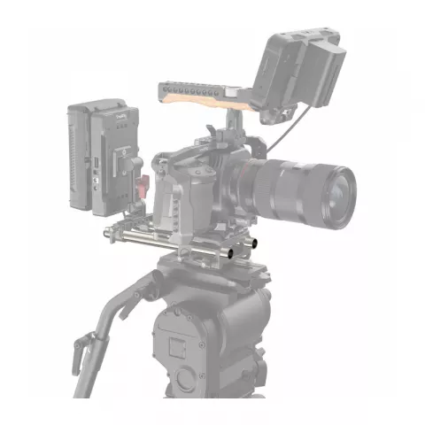 SmallRig 3683 Направляющие стальные диаметр 15мм (М12) длина 20см. 2 шт.