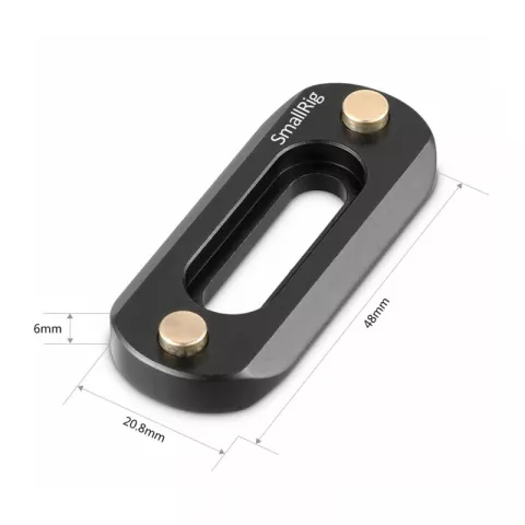 SmallRig 2172 Адаптер NATO для дополнительного оборудования Mini Quick Release NATO Rail (48mm)