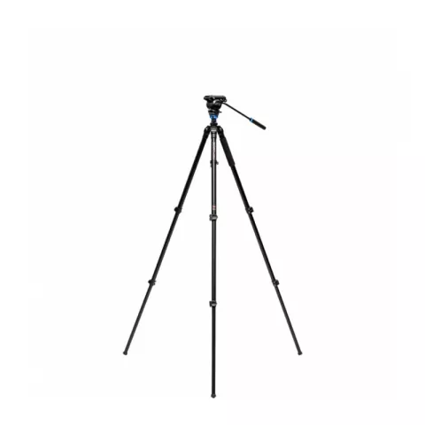 Benro A2573FS4PRO штатив с видеоголовой серии 2/3 секциионный/зажим - клипсы/алюминий