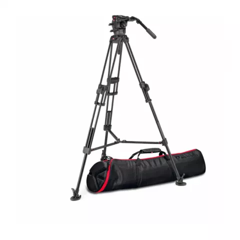 Видеоштатив Manfrotto MVK526TWINFA (штатив MVTTWINFA + голова 526) алюминиевый