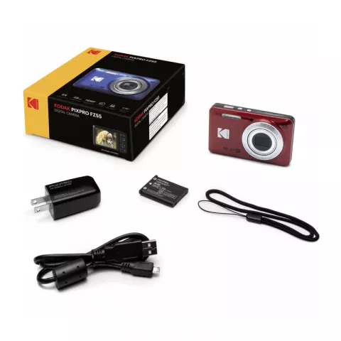 Цифровая фотокамера KODAK FZ55 Red