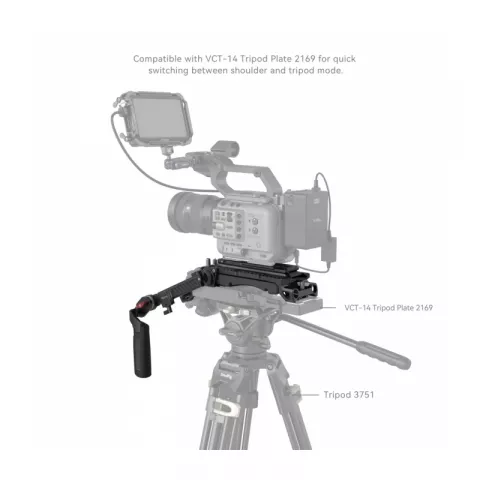 SmallRig 4274 Плечевой упор в сборе Shoulder Rig Kit (Pro)