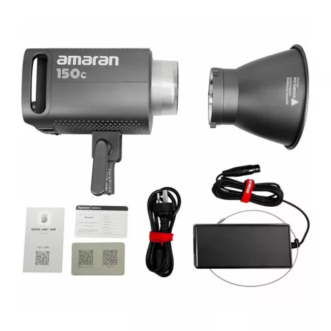 Светодиодный осветитель Aputure amaran 150c глубокий серый