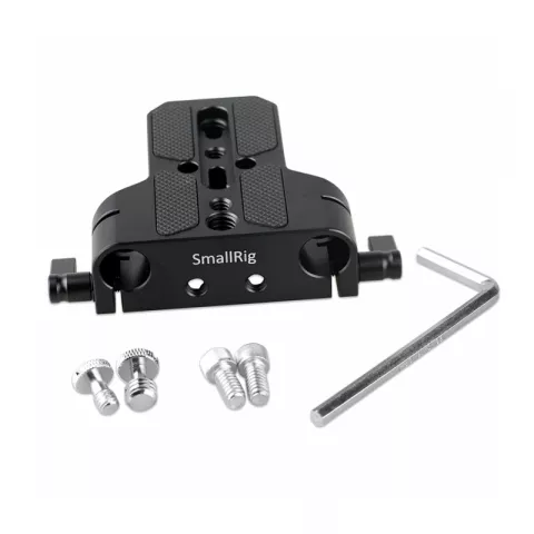 Базовая площадка с креплением для направляющих Baseplate with Dual 15mm Rod Clamp SmallRig 1674