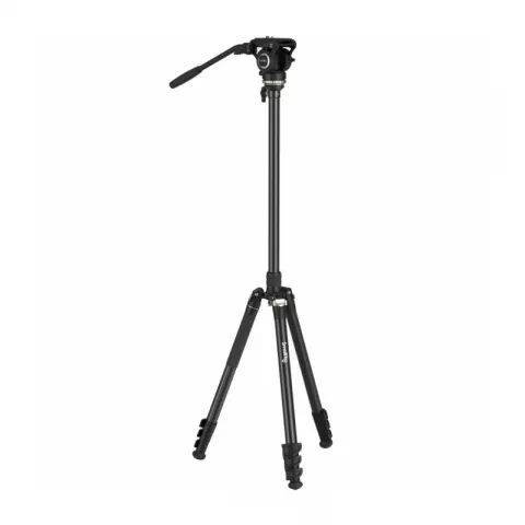 SmallRig 4475 штатив CT210 с видеоголовой/алюминиевый с клипсами Video Tripod Kit