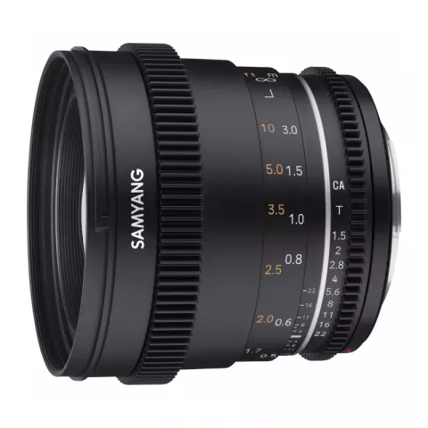 Samyang 50mm T1.5 VDSLR MK2 для Canon EF