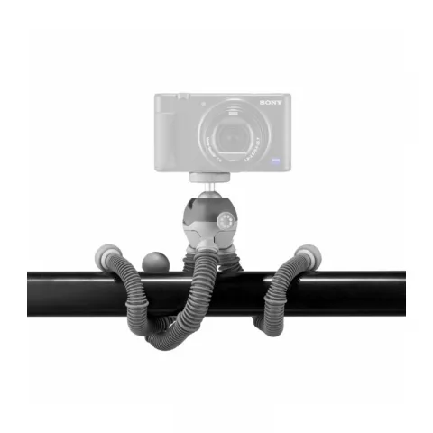 Joby PodZilla Medium Kit гибкий штатив с держателем для смартфона, серый (JB01731)