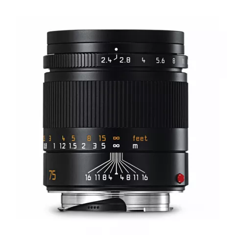 Объектив Leica SUMMARIT-M 75 f/2.4, чёрный
