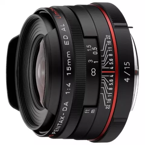 Объектив Pentax DA 15mm f/4 Limited HD