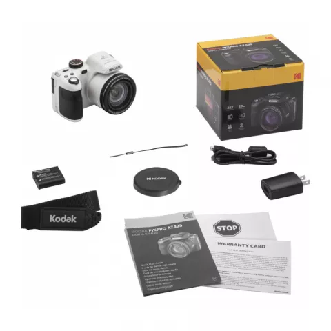 Цифровая фотокамера KODAK AZ425 White