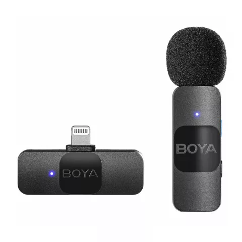 Boya BY-V1 Сверхкомпактная 2,4ГГц Беспроводная Микрофонная Система, Lightning