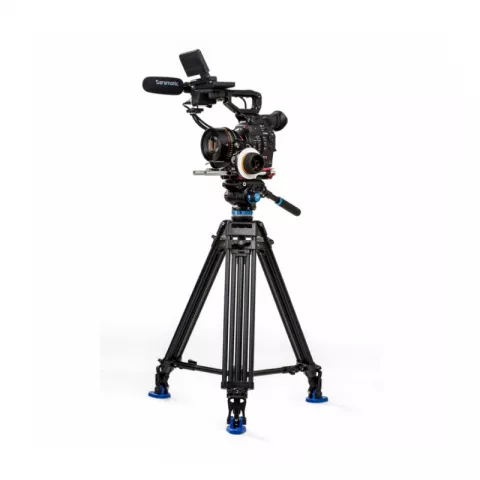 Benro A573TBS6PRO штатив с видеоголовой серии 3/3 секциионный/зажим