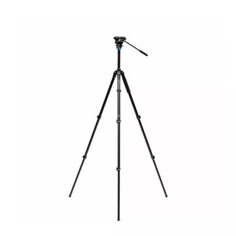 Benro A2573FS4PRO штатив с видеоголовой серии 2/3 секциионный/зажим - клипсы/алюминий